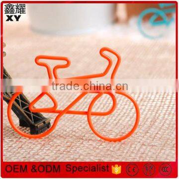 Free Samples Good Quality Bicycle Club Promotinal Bicycle Shape Paper Clips Bike
