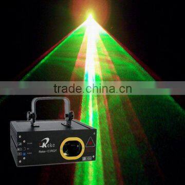 one tunnel rgy beam laser light projector