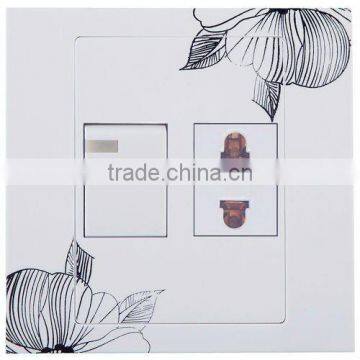 1 Gang Switch 1 Gang Socket