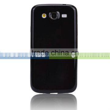 Soft Flexible TPU Gel Skin Case for Samsung Mega 5.8 / i9152 - Black