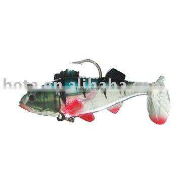 plastic soft fishing bait shad style swimbait