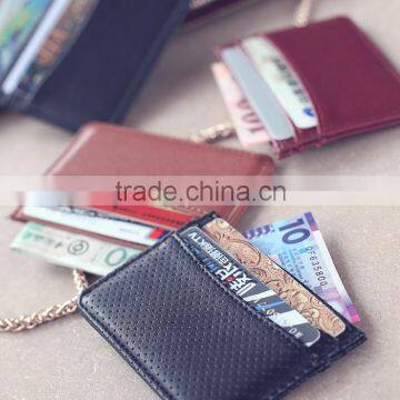 Friendly Unisex Small Card Bag ,purse Card Clip ,set of Bus Card Bag photo-5