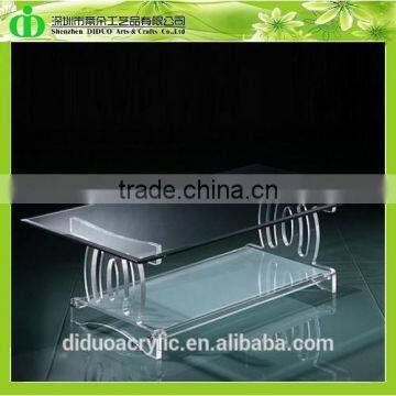 DDH-T132 Trade Assurance Modern Glass Tea Table Design