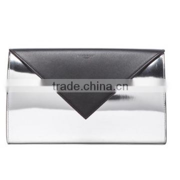 Mirror Patent leather Evening Clutch