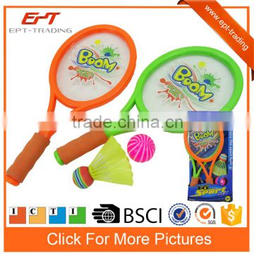 Kids boom ball sport toys beach paddle tennis racket toys