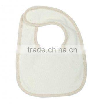 plain cotton white bibs ,