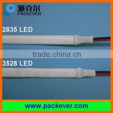 IP65 SMD3528/SMD2835/SMD5630/SMD5050/SMD3014 milky silicone glue LED strip