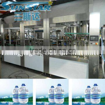 Mineral Water Bottle Filling Machine Monoblock For 5L PET Bottle