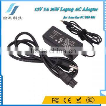 36W 100-240V 1A 50-60Hz for Asus Eee PC 900 Power Adapter Charger Black