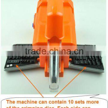 LSD High QualityNew Patent AM-30 Air Pneumatic Crimping Machine for exchangeable crimping die sets and Connectors