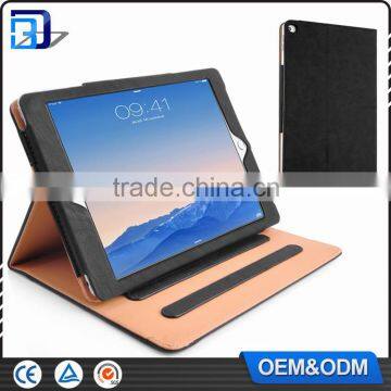 Newest Factory Price For iPad Pro12.9 Flip Tan tab Pu Leather Tan Case For iPad Pro12.9 With Stand Tablet Case Flip Cover