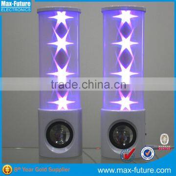 F-1211 S Light wave speaker/Flash light speaker dancing with music