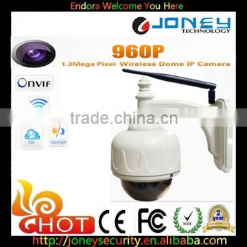 1mp / 1.3mp / 2mp WIFI Camera ,Onvif Wireless Pan /Tilt Dome Camera