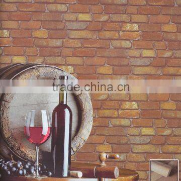 Vintage 3d brick wallpaper wallcoverings for big sale