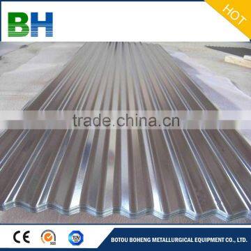 Hot/cold rolled technique 4x8 galvanized corrugated steel sheet