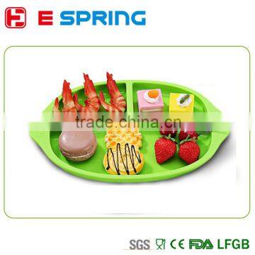 New FDA Approved Silicone One Piece Placemat kids baby silicon dinning plate