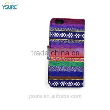 Chinese Style Fashion Light Fabric Wallet Leather Phone Case For BLU Life One XL With PVC ID and Credit Card Slots