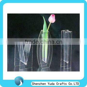 Alibaba Hot Product Clear Flower Vase Made Of Acrylic Wedding Flower Vase