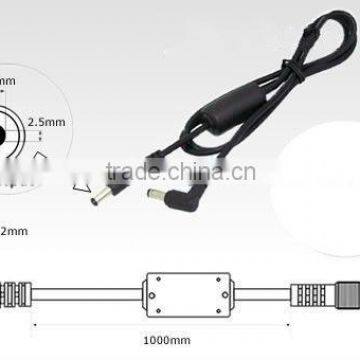 Right angle DC Power Cable