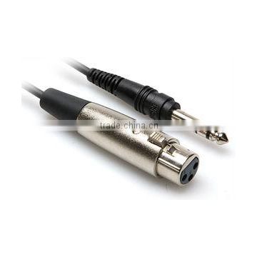 Audio Cable XLR Female to 3.5 stereo TRS Male cable