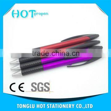 promotional thiner barrel and clip twist ball pen, screen touch pen