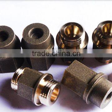 cnc machining turning part precision shaft/aerospace brass parts