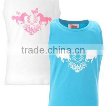 Children clothes, children sleeveless T-shirts, sleeveless clothing