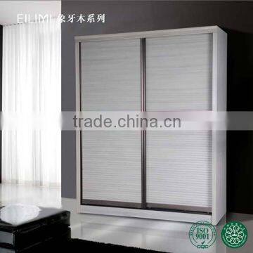 Can be customized thailand ivory wood wardrobe cabinet for bedroom