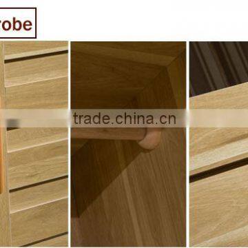 Simple Design Wooden Wardrobe photo-4