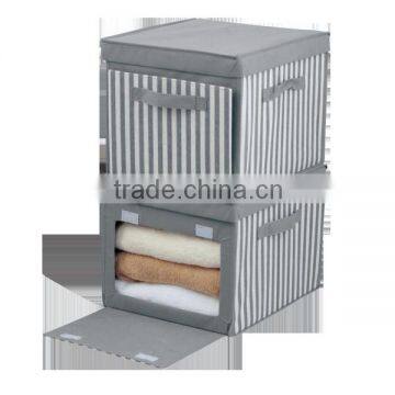 Hot Online Shopping Fabric Storage Box Non-woven with Window