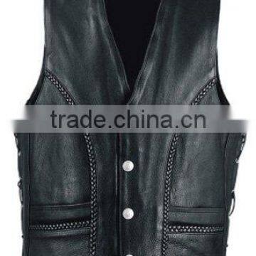 Leather Fashion Vest