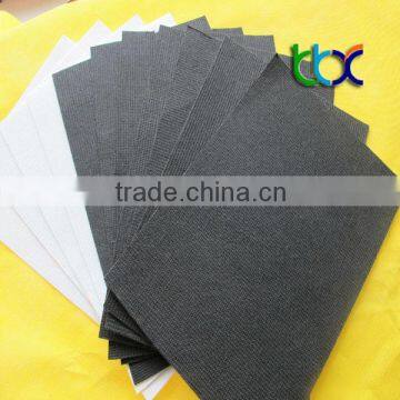 factory sell white and black nonwoven cloth shoe lining fabric