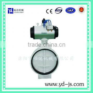 DYDF series single door pneumatic butterfly valve