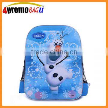 New 2016 hot selling products frozen school backpack