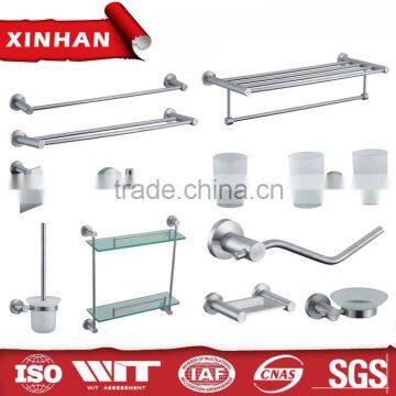 OEM/ODM metal stainless steel brand name new bathroom accessories set