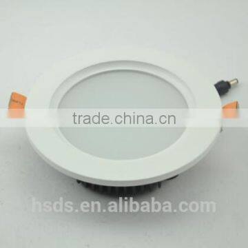 pure white high luminous recessed round LED downlight