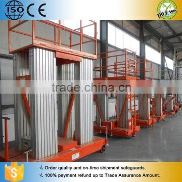 HOME lifter for single person for construction aluminum alloy hydraulic lifting platform