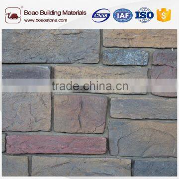 Cement fiber stone free sample artificial stone veneer