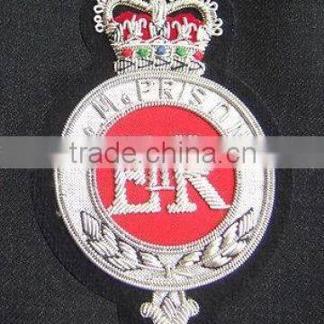 Bullion Badges, Blazer Wire Badges, Bullion Wire Badges photo-2