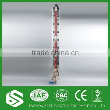 Safe and reliable oil processing floating ball liquid level indicator