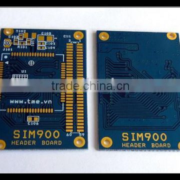 SIM900 Header PCB Gold pcb supplier