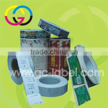 High quality sticker labels for edible blend oil self-adhesive stickers and labels