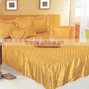 7pcs Polyester Quilted Bedspread Set