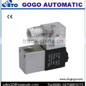 Aluminum Air Small 3 Way Solenoid Valve 12v photo-4
