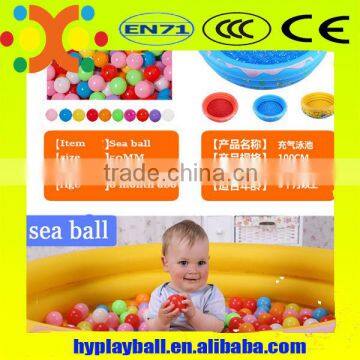 Colorful and beautiful children indoor soft playground ball