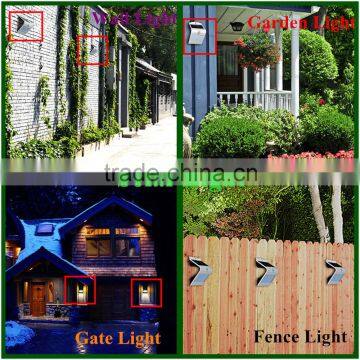 Best selling items Front and back light design Smart sensor solar light lamp model