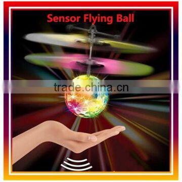 Infrared Sensor Flying Ball Toys with cool light,Infrared hand control flying ball toys