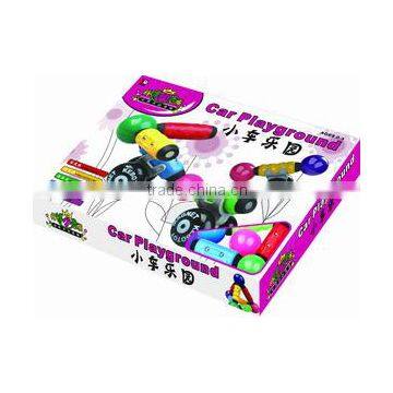 KEBO Car Playground Plastic Creative Magnetic Toys