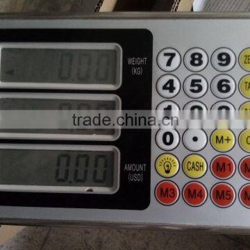 150kg 20g 300kg 50g Checkered Folding Electronic Platform Scale Wholesale Price photo-2