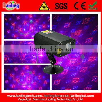 200mW RB 8 gobos Mini Laser Light